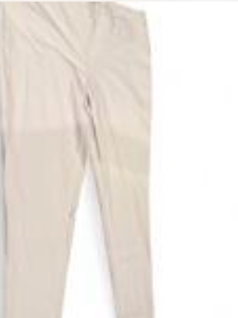 Venus White Slim Pants